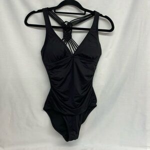Apt 9 Women's One piece Bathing Suit size Small Black